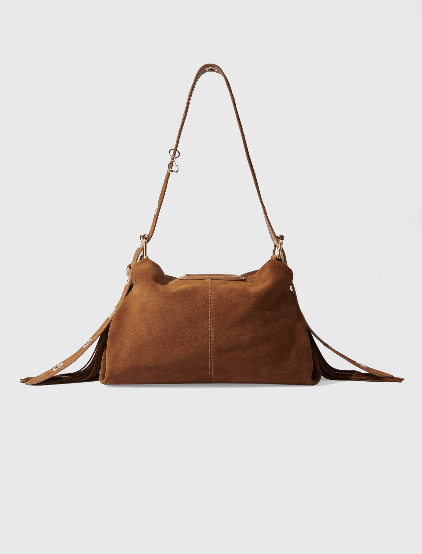 Maje Suede Miss M bag