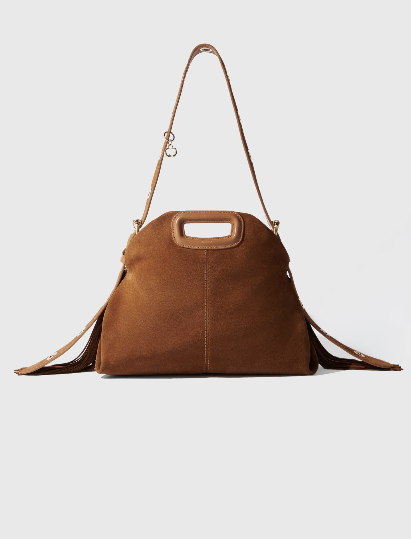 Maje Suede Miss M bag