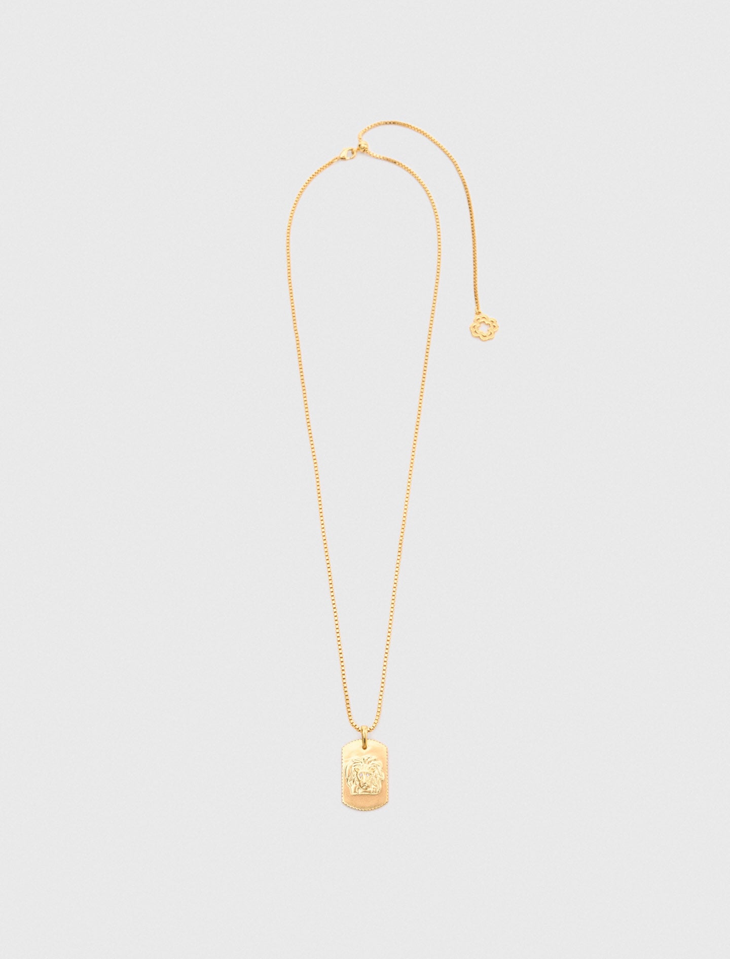 Maje Zodiac sign plaque necklace