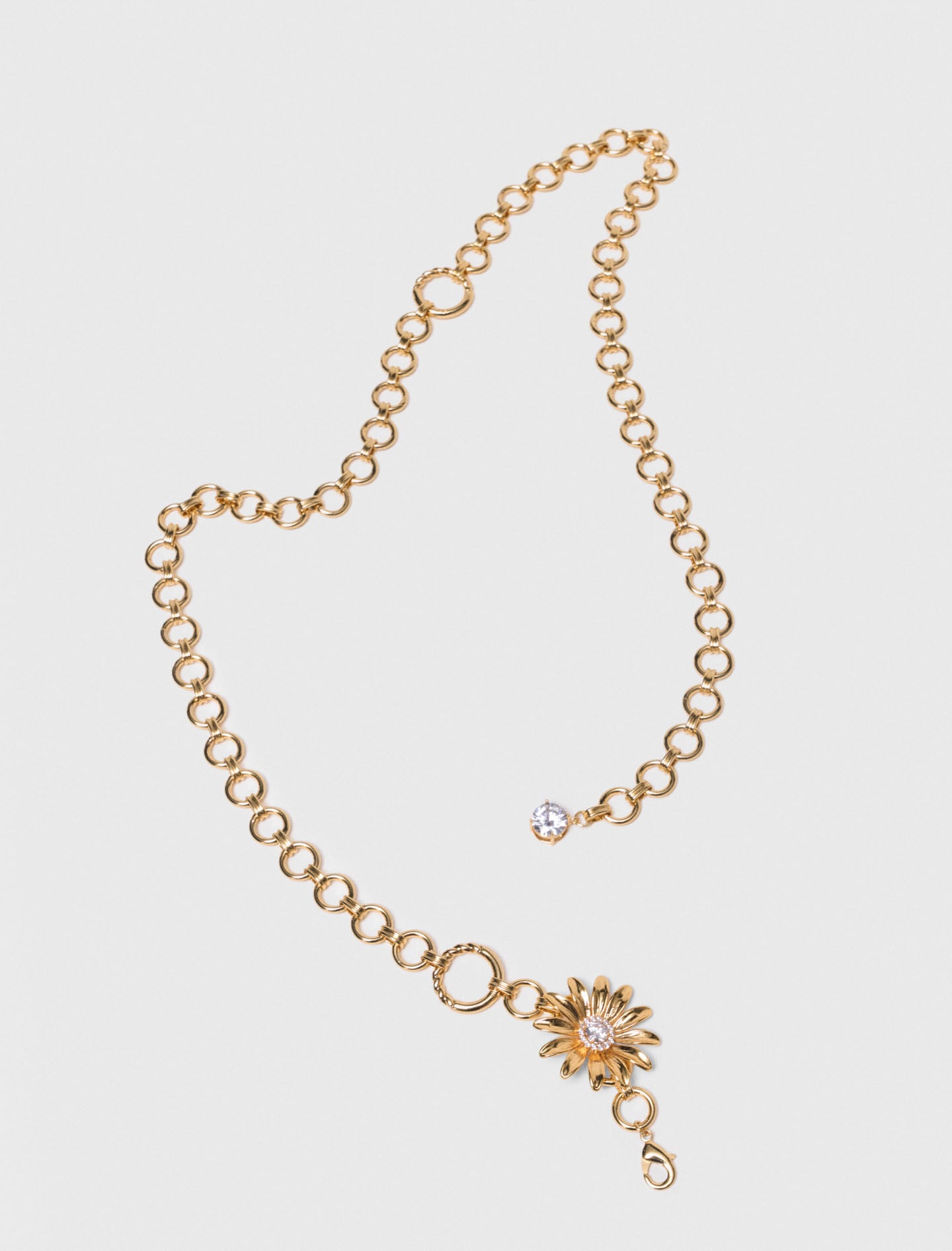 Maje Chain belt with flowers