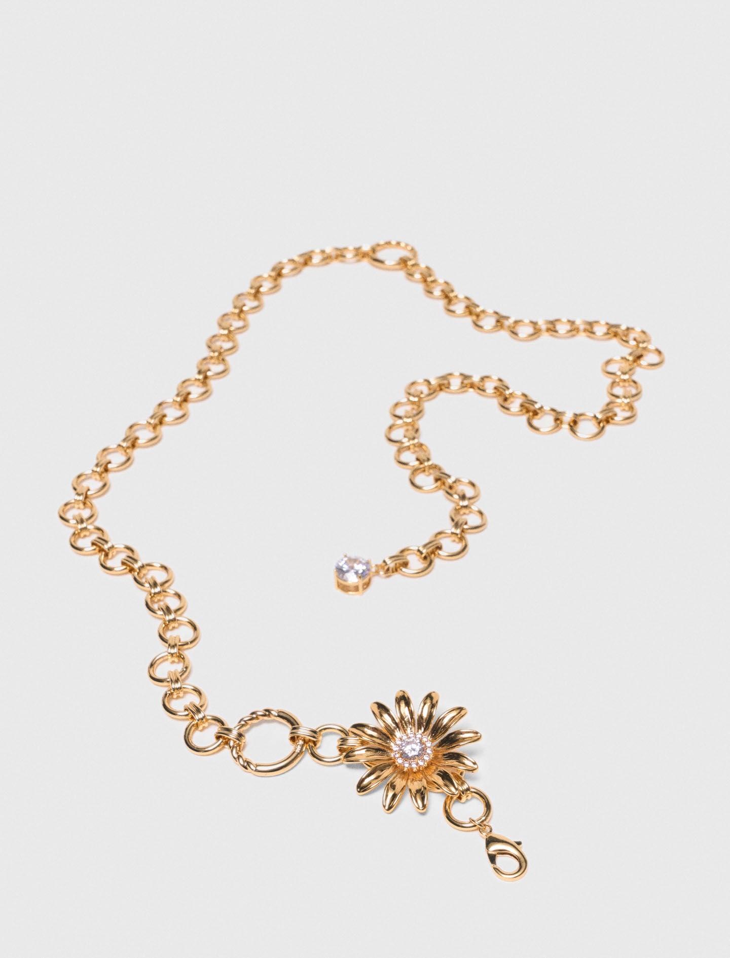 Maje Chain belt with flowers