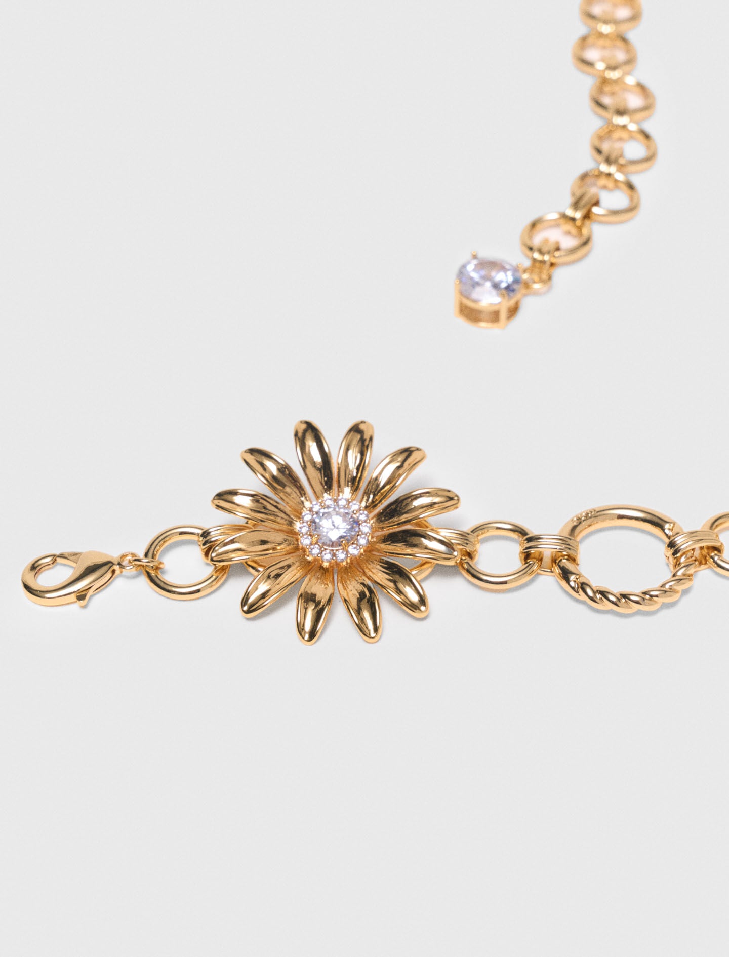 Maje Chain belt with flowers