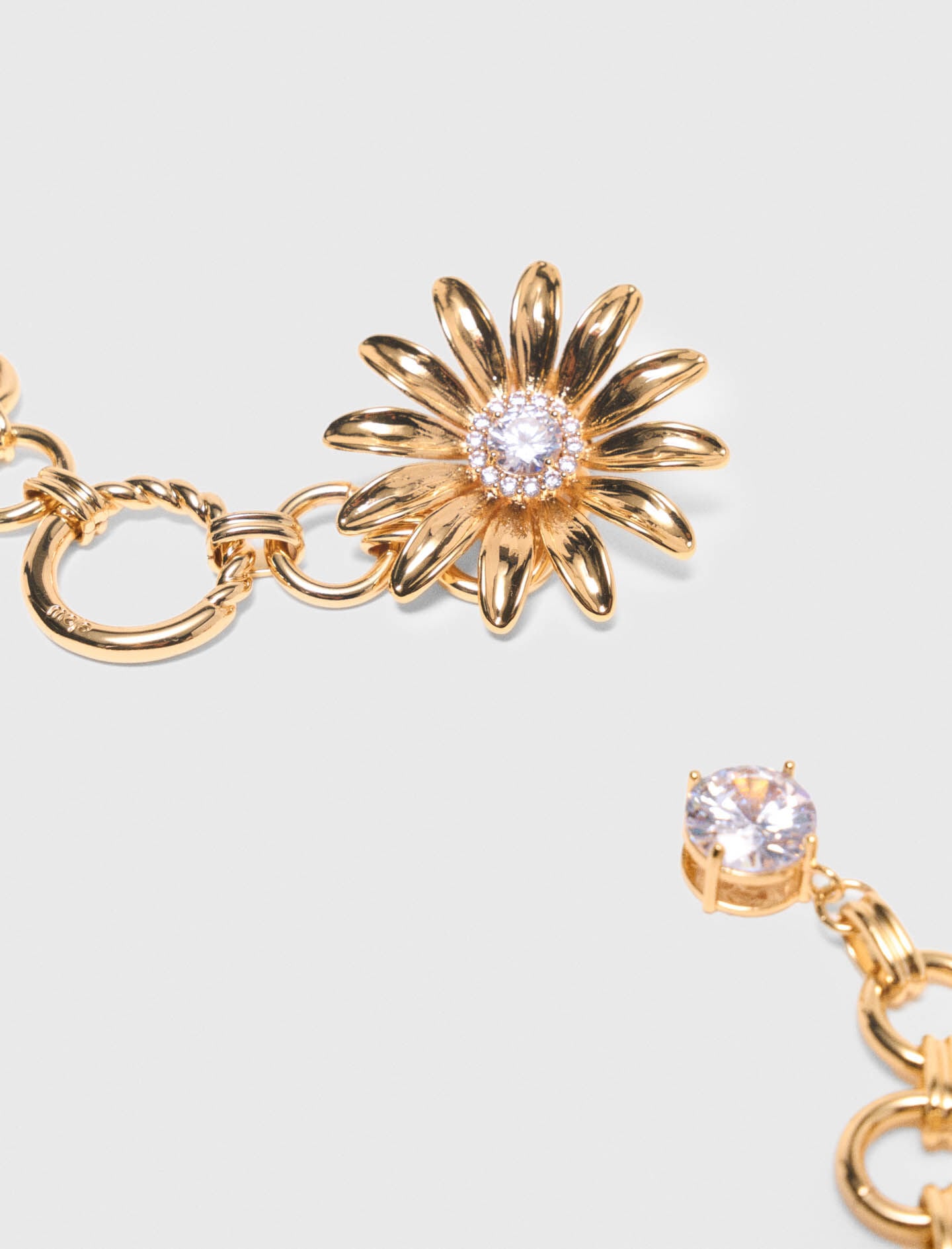 Maje Chain belt with flowers