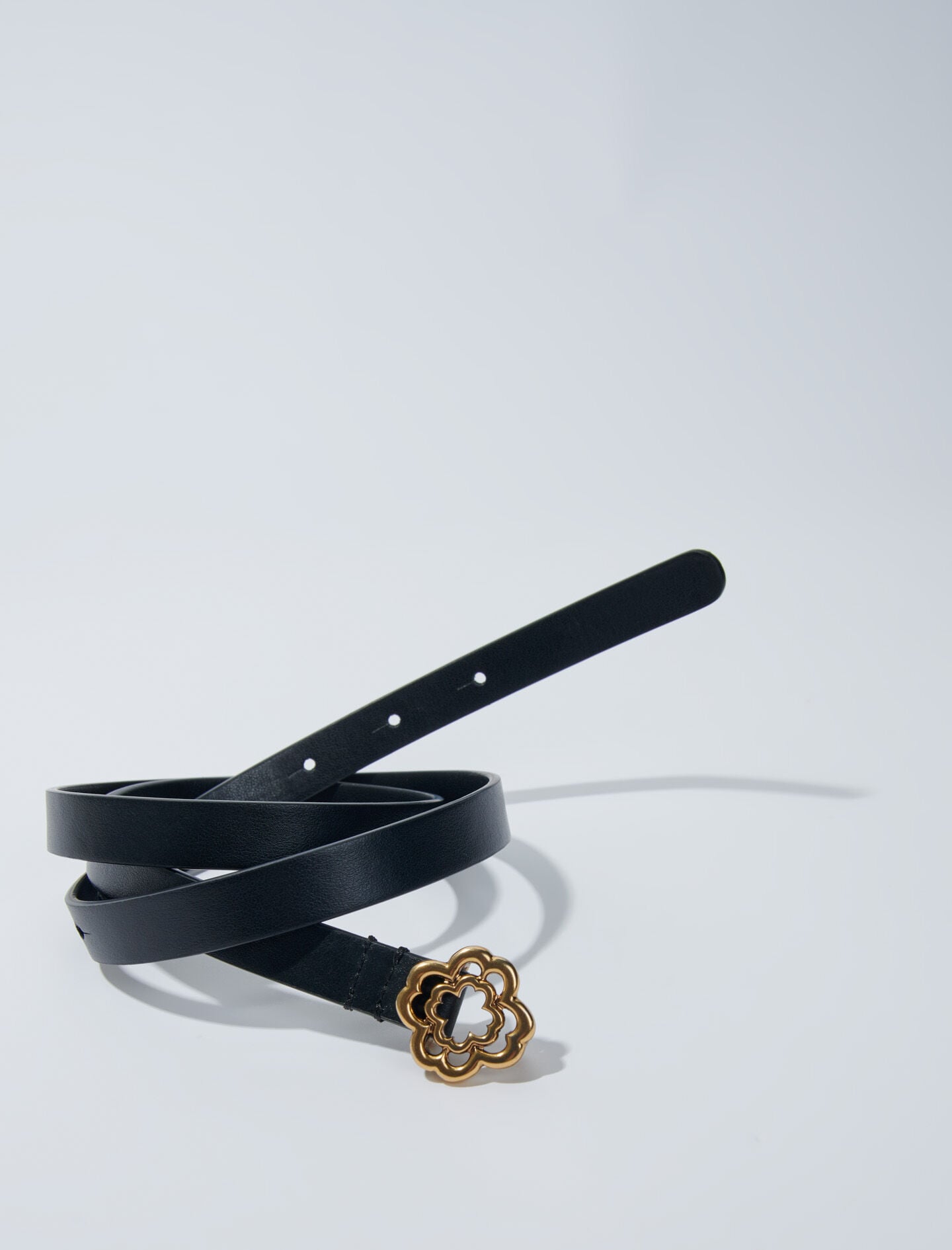 Maje Slim Clover belt