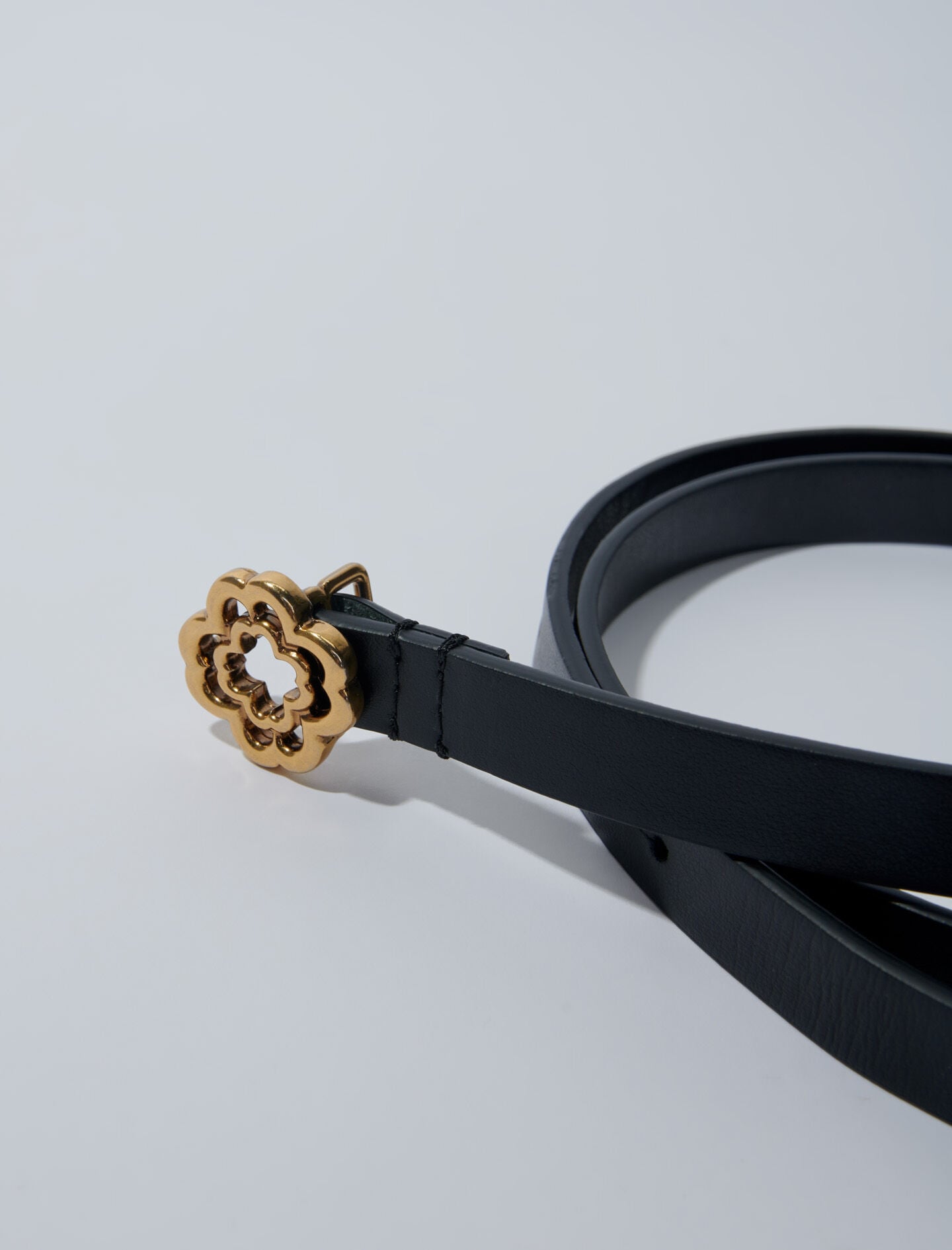 Maje Slim Clover belt