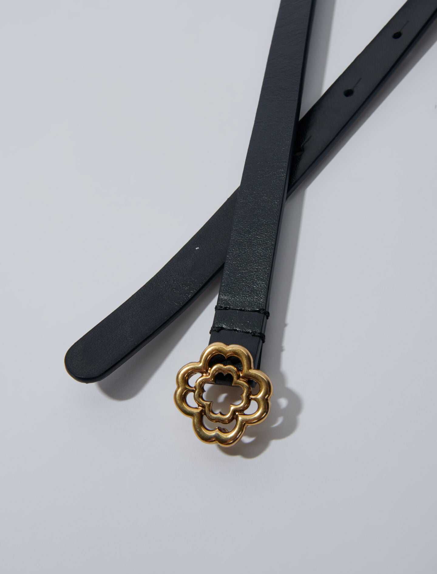 Maje Slim Clover belt