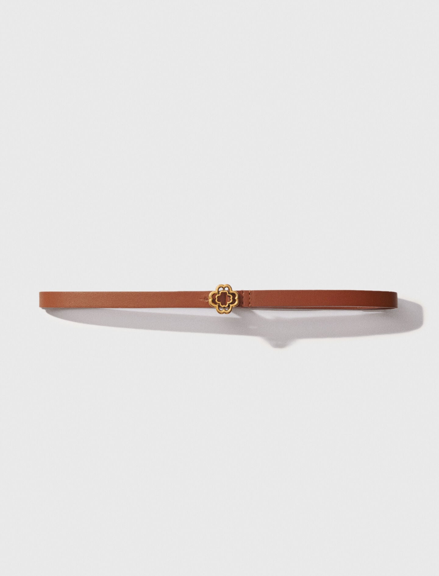 Maje Slim Clover belt