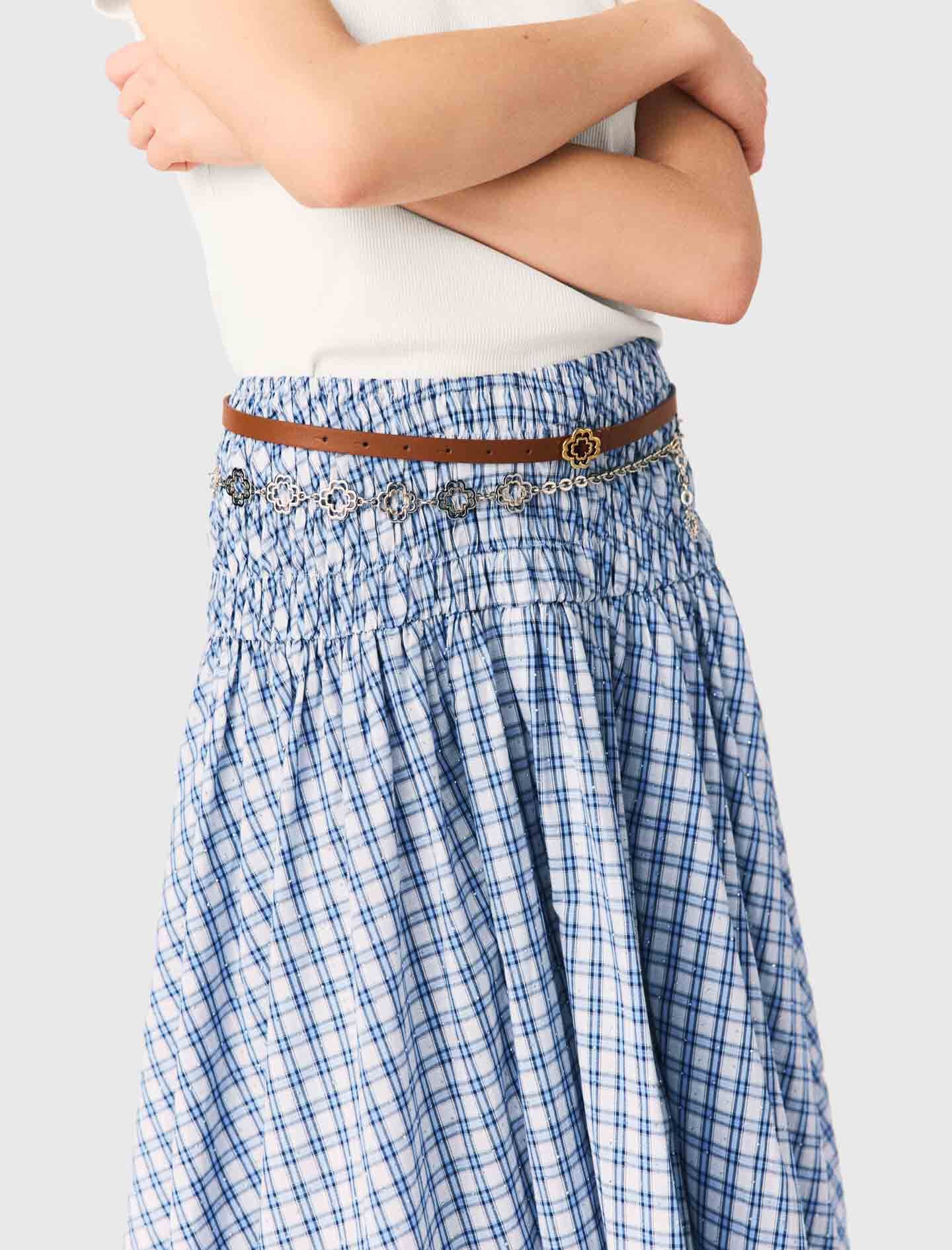 Maje Slim Clover belt