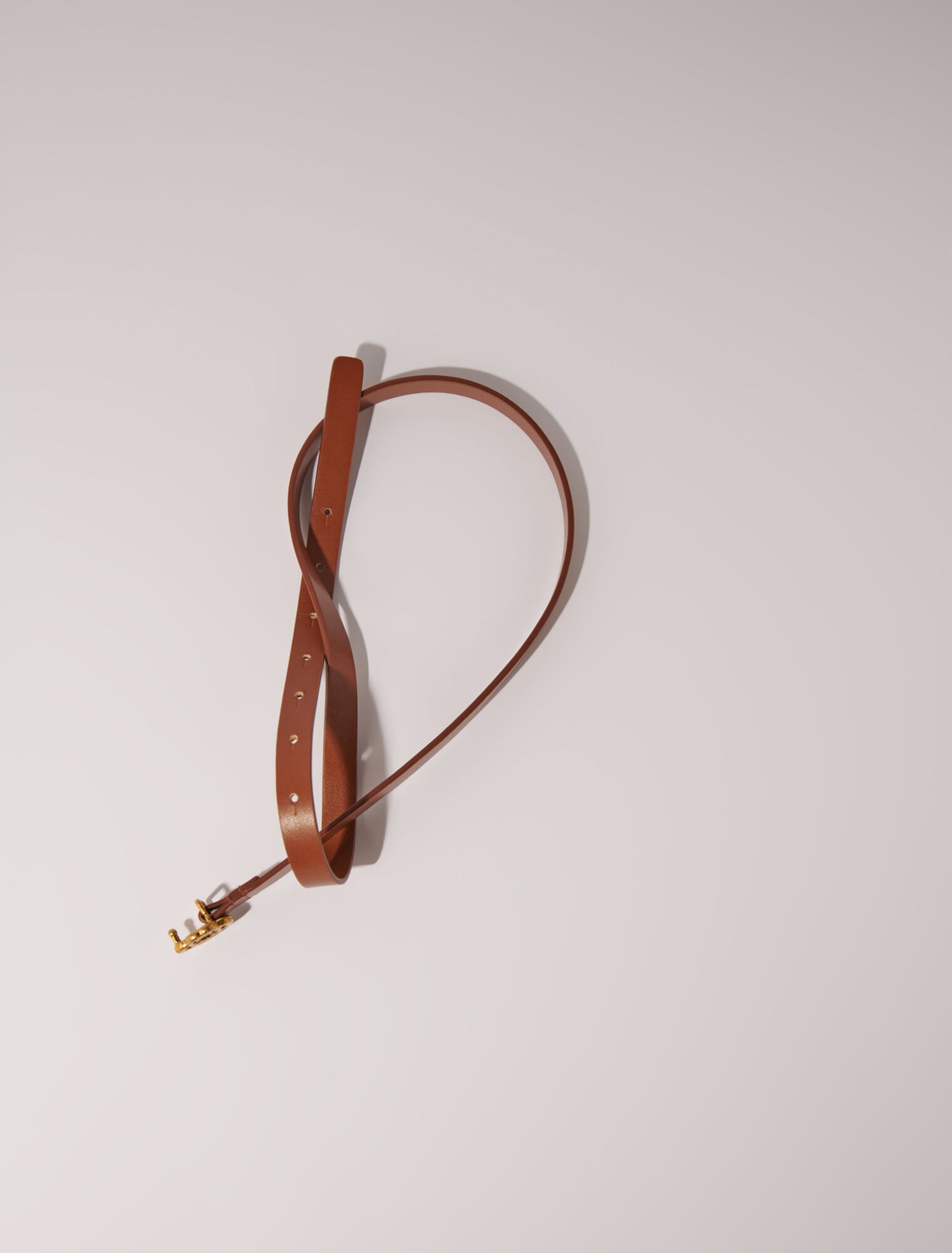 Maje Slim Clover belt