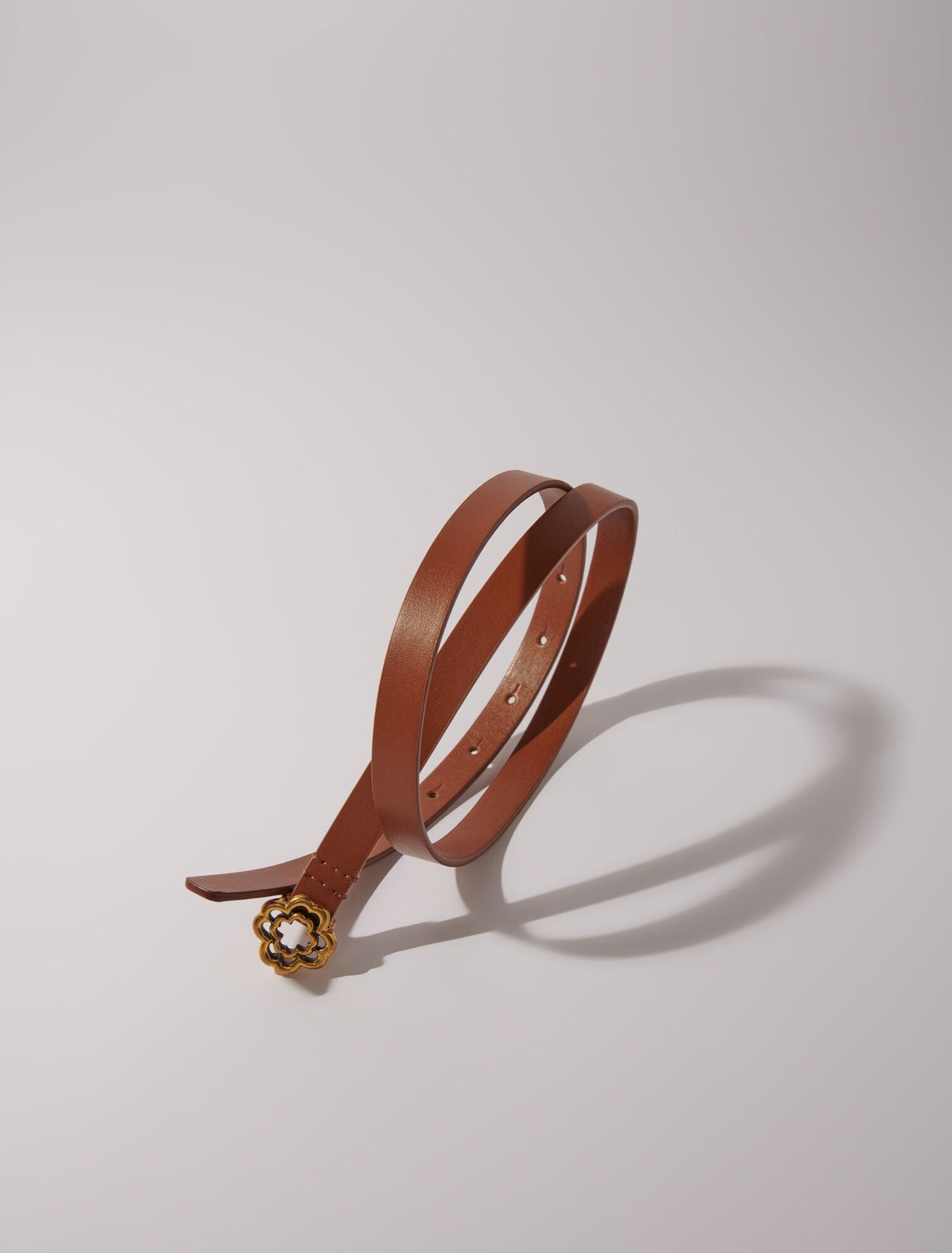 Maje Slim Clover belt