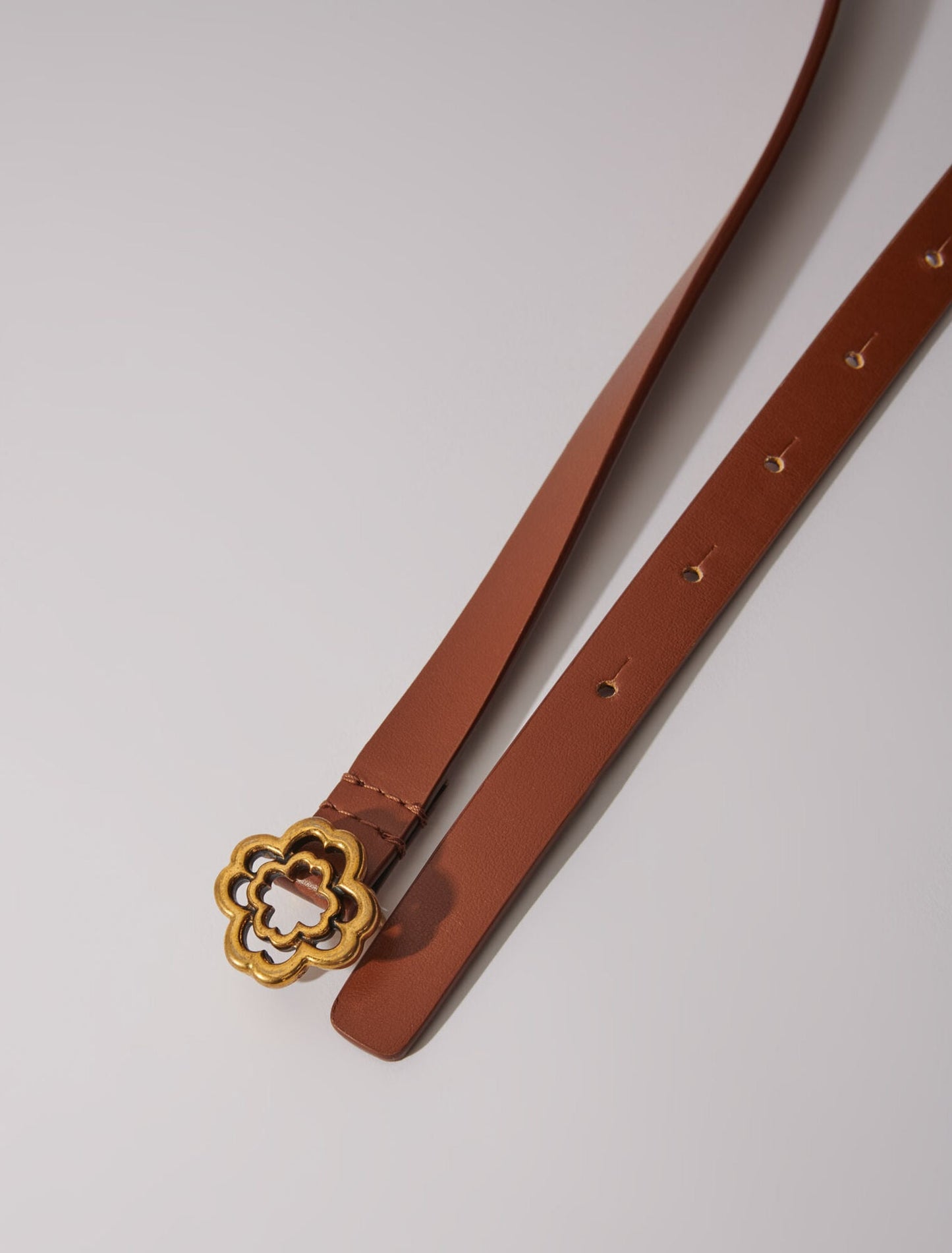 Maje Slim Clover belt