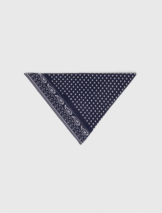 Maje Reversible wool and cashmere scarf