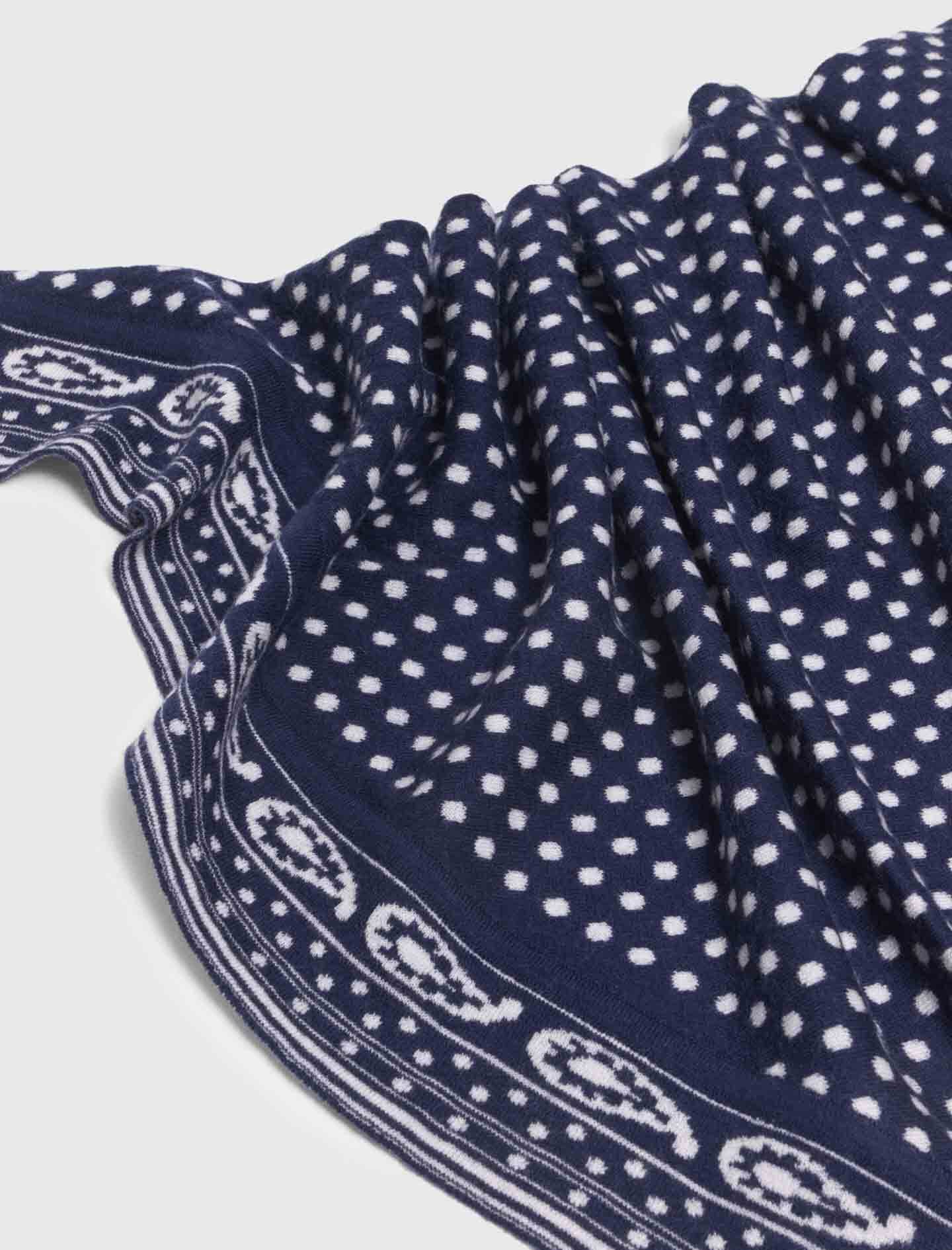 Maje Reversible wool and cashmere scarf