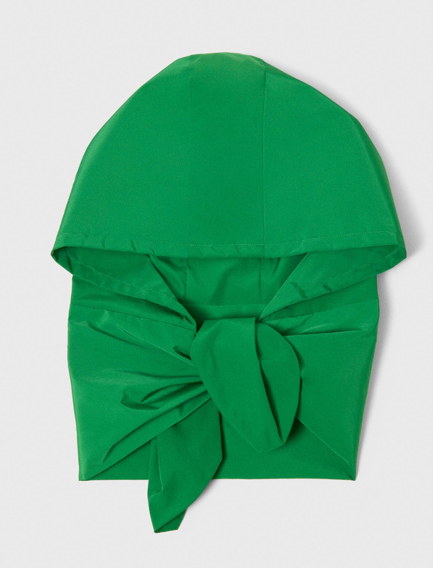 Maje Tie-up waterproof hood