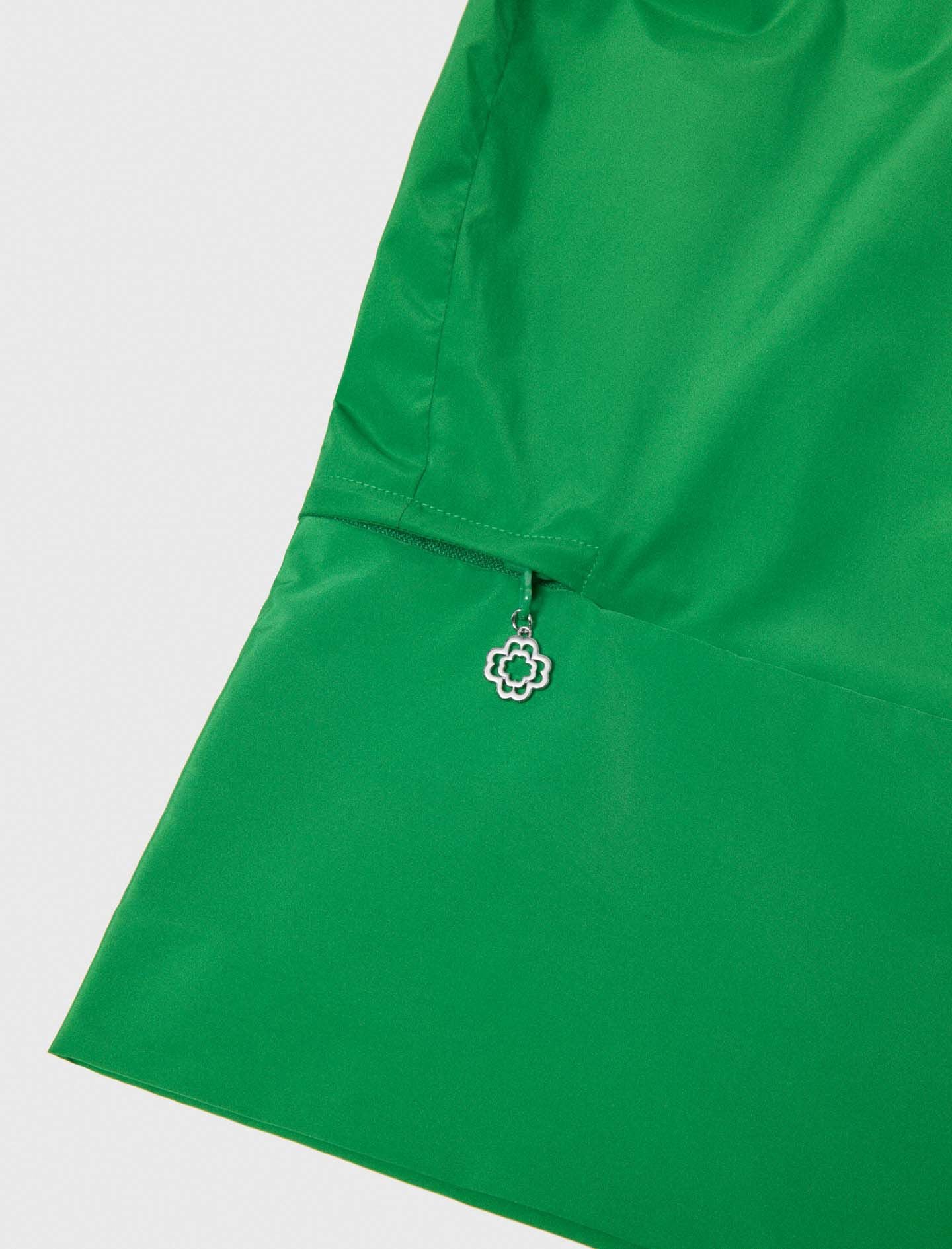 Maje Tie-up waterproof hood