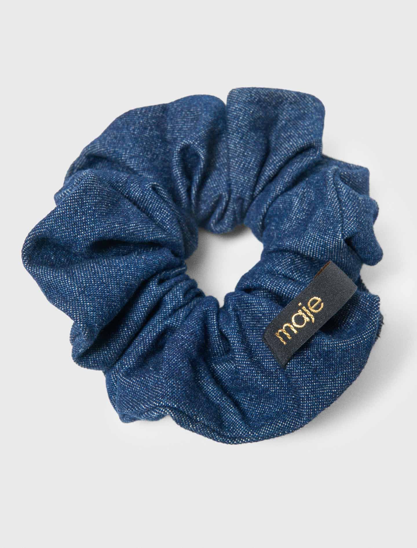 Maje Denim scrunchie