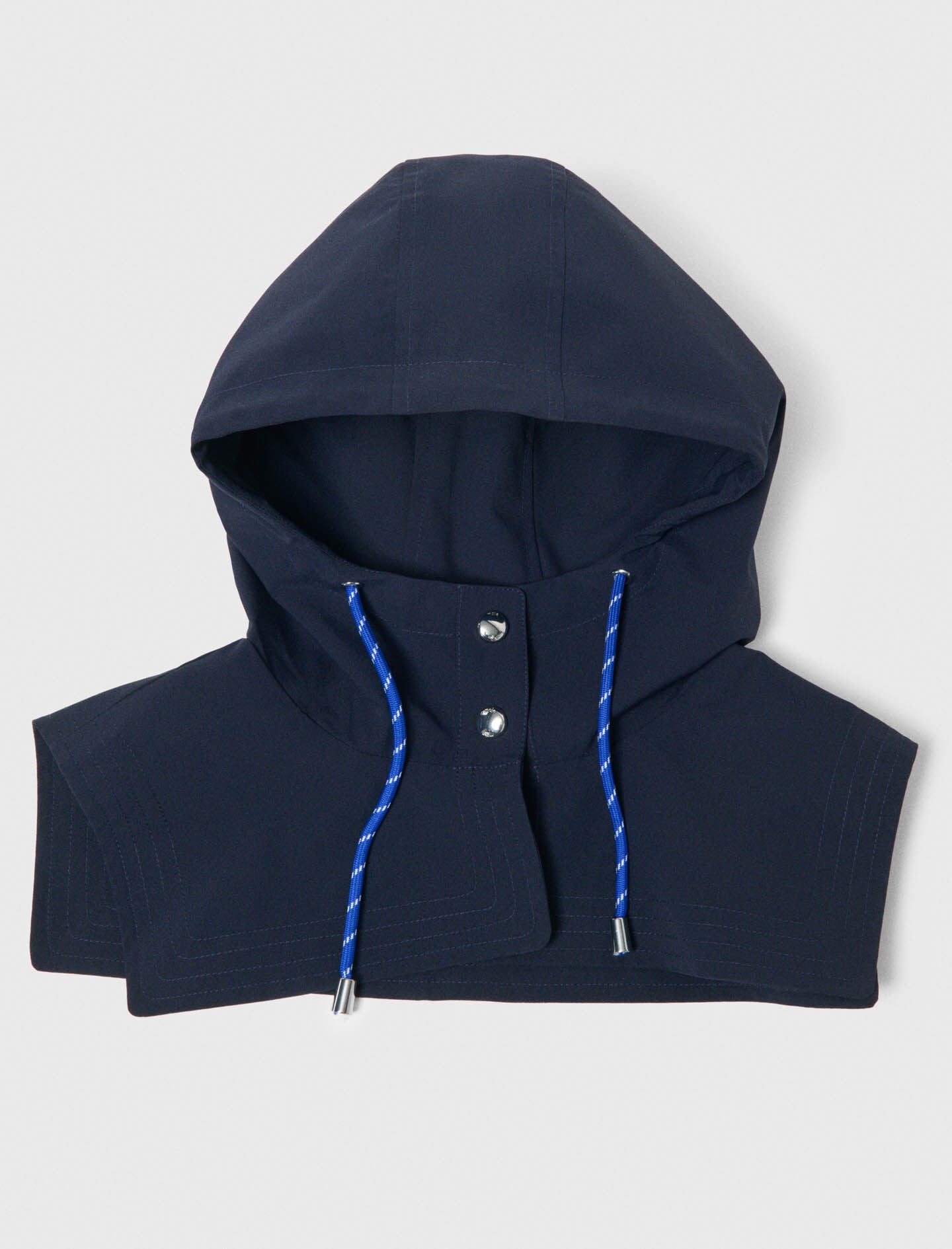 Maje Waterproof drawstring hood
