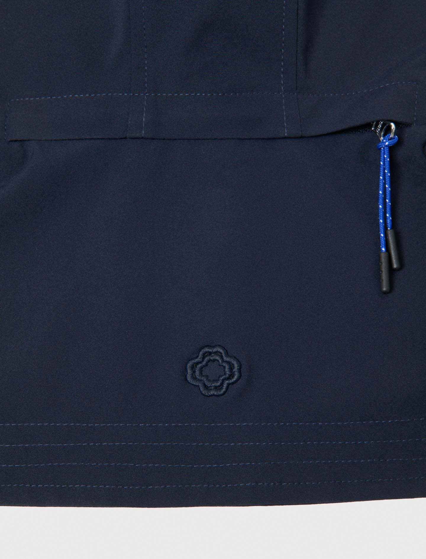 Maje Waterproof drawstring hood