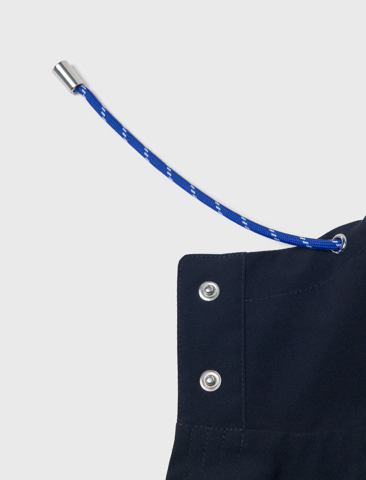Maje Waterproof drawstring hood