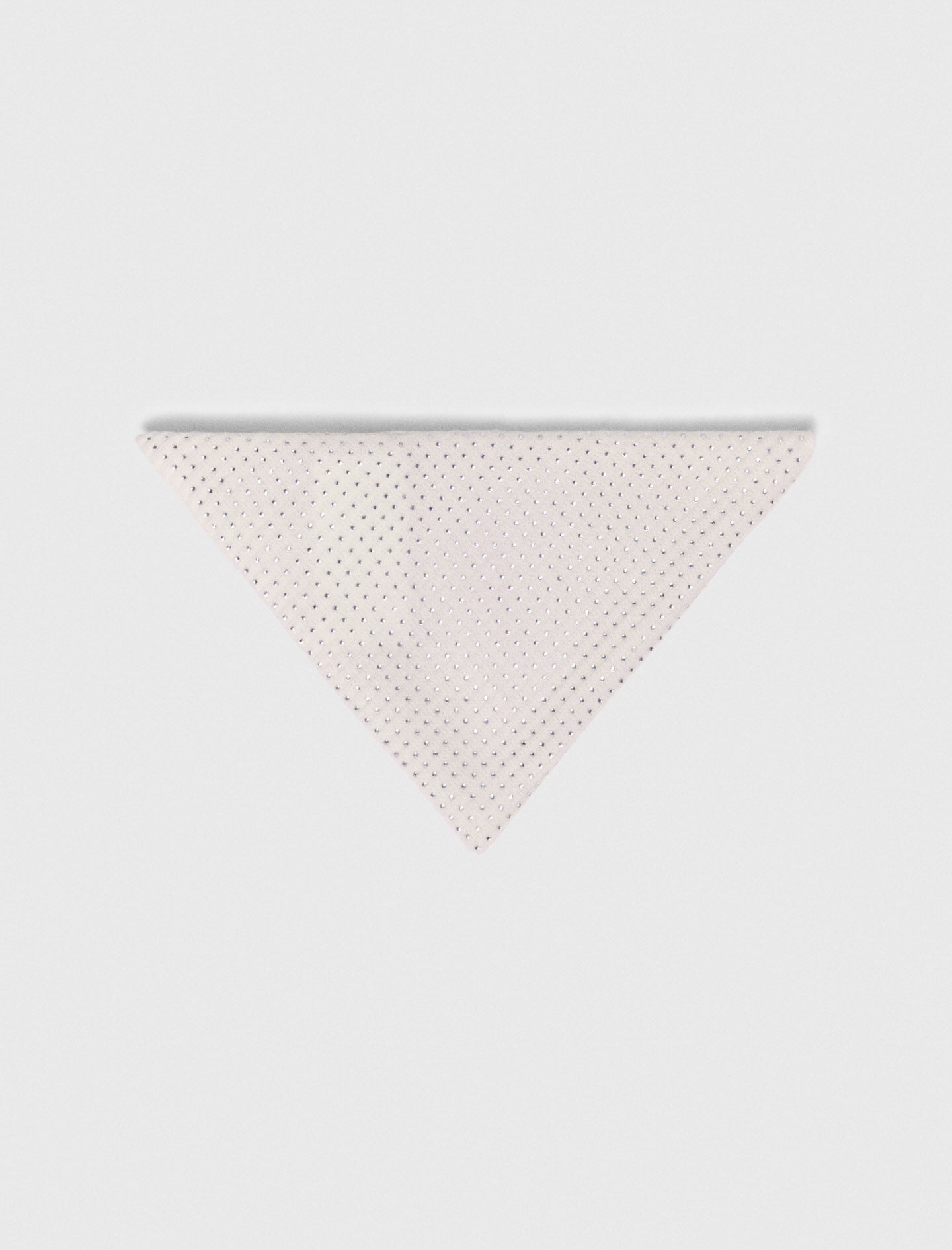 Maje Rhinestone wool triangle scarf