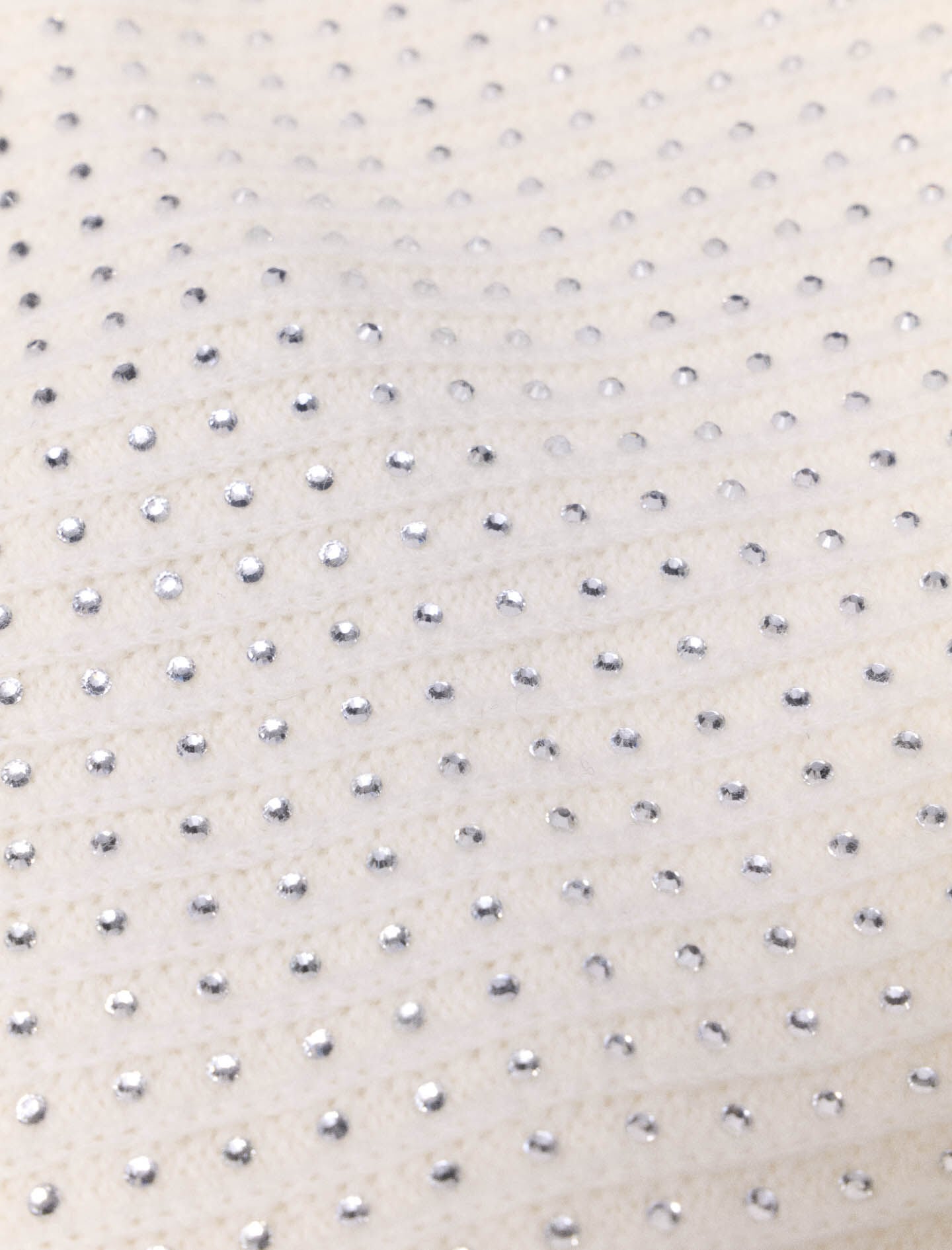 Maje Rhinestone wool triangle scarf