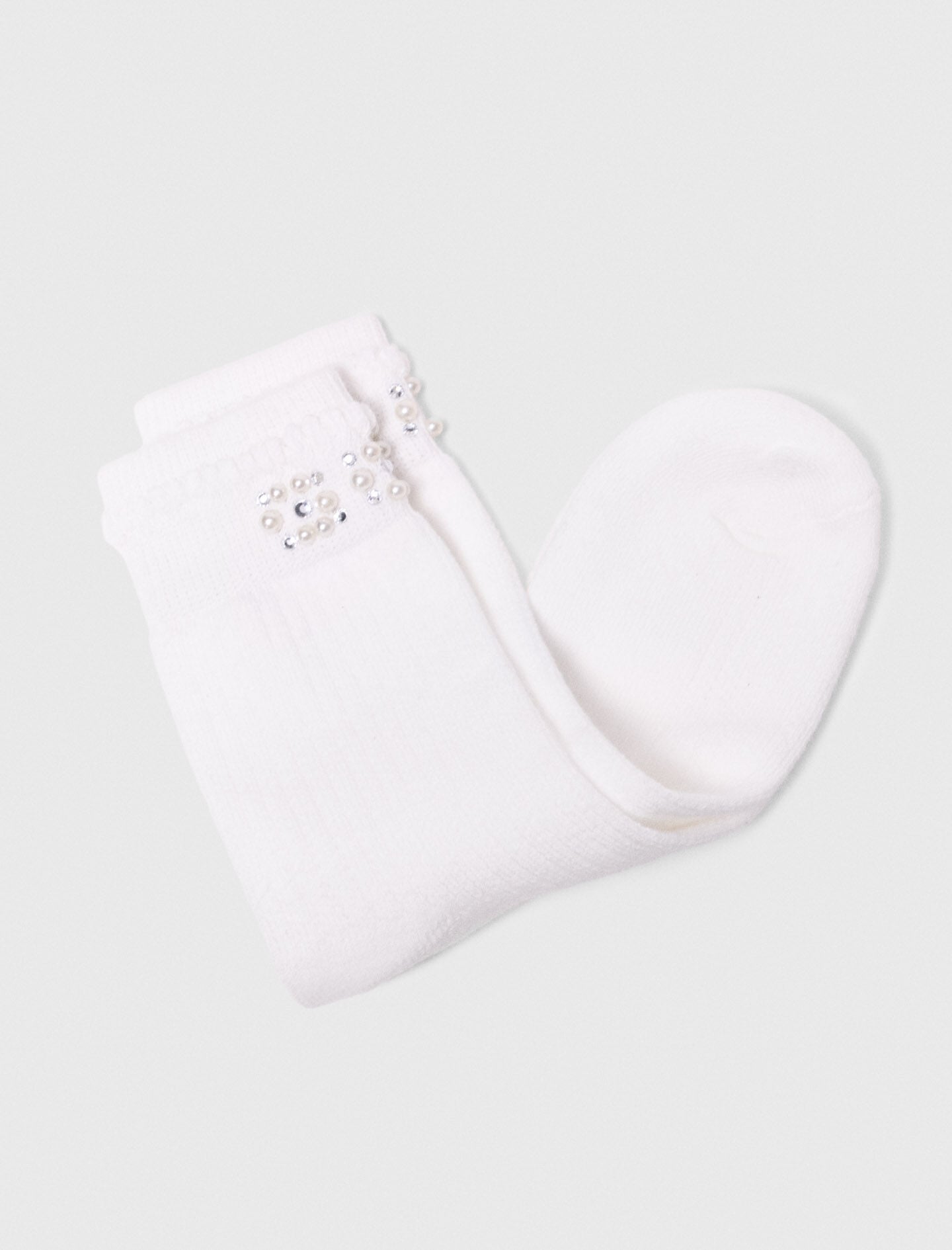 Maje Pearl pointelle socks