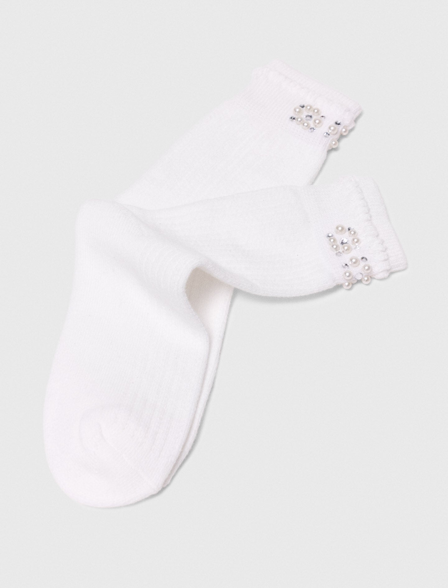 Maje Pearl pointelle socks