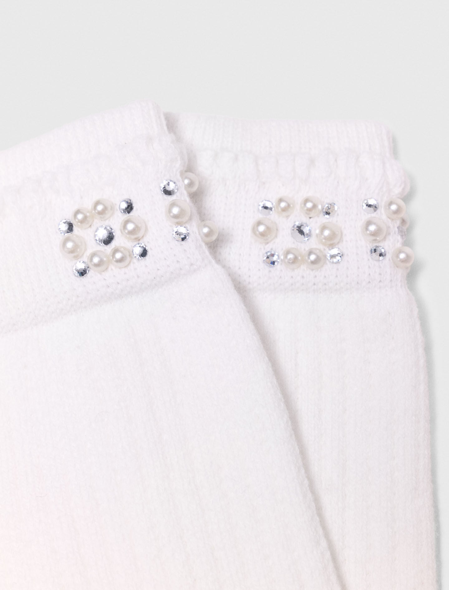 Maje Pearl pointelle socks