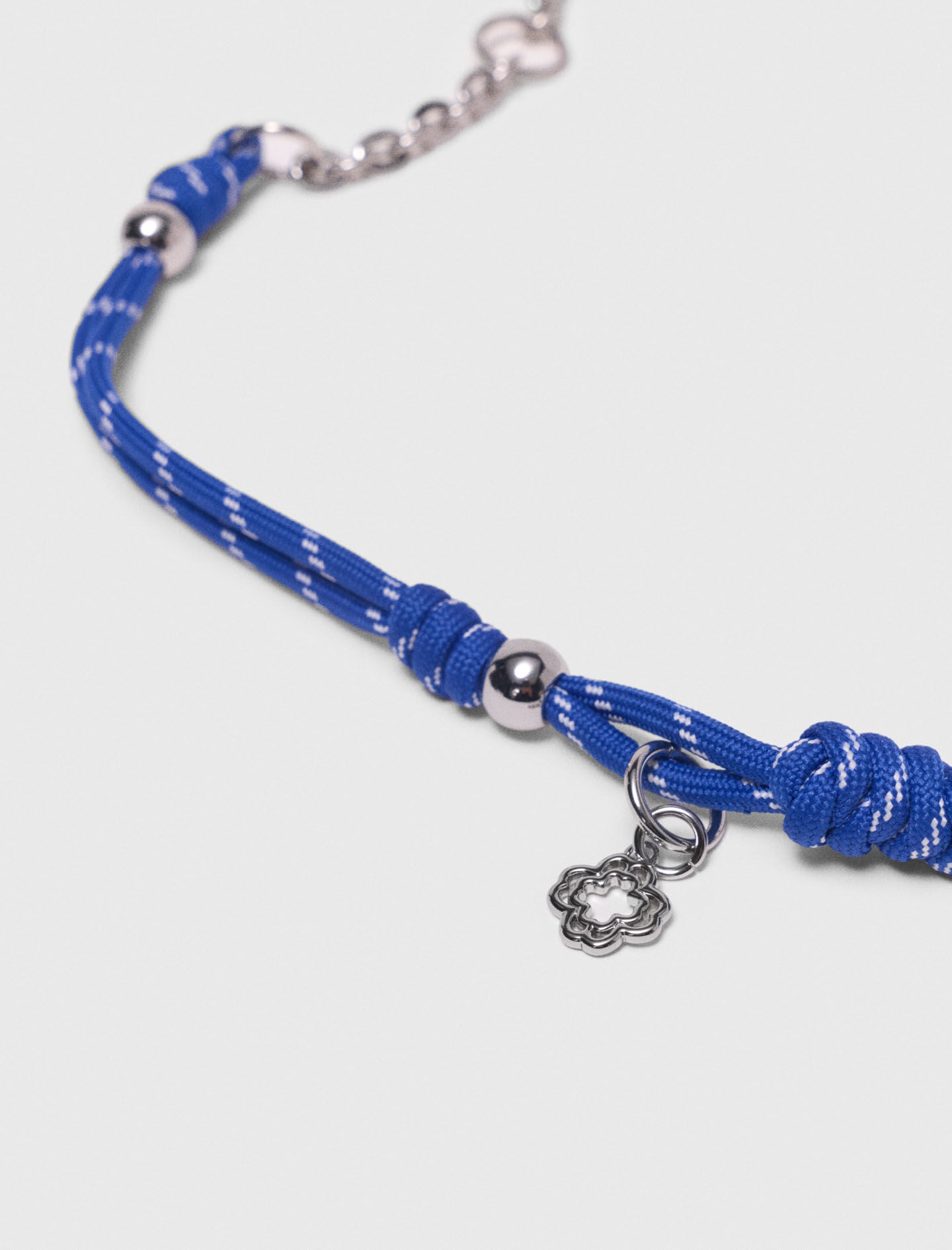 Maje Chain & cord mix bag charms